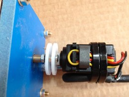 Condensador variable de 20/130pF con motor